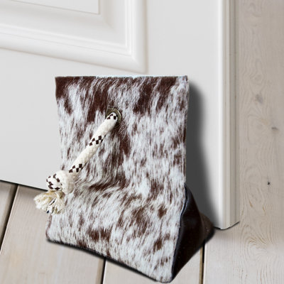 Bouchon de porte en cuir de vache