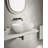 White Natural Marble Bathroom Vessel Sink-123626410