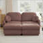 Canapé deux places en forme de U Chenille Cloud avec des assises profondes et des poufs amovibles pour un confort optimal dans un salon moderne.-1317623099