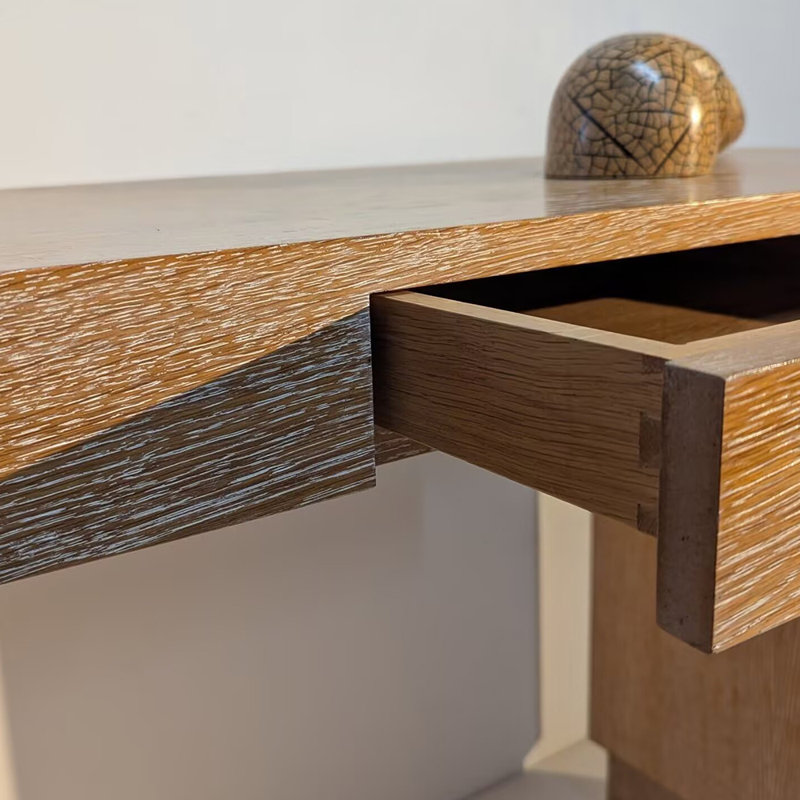 Console moderne de style français, H 29,5 po x l 47,2 po x P 18,1 po
