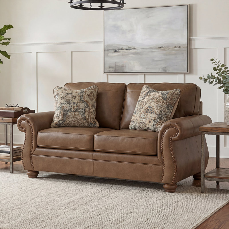Shadsburne Loveseat, Brown