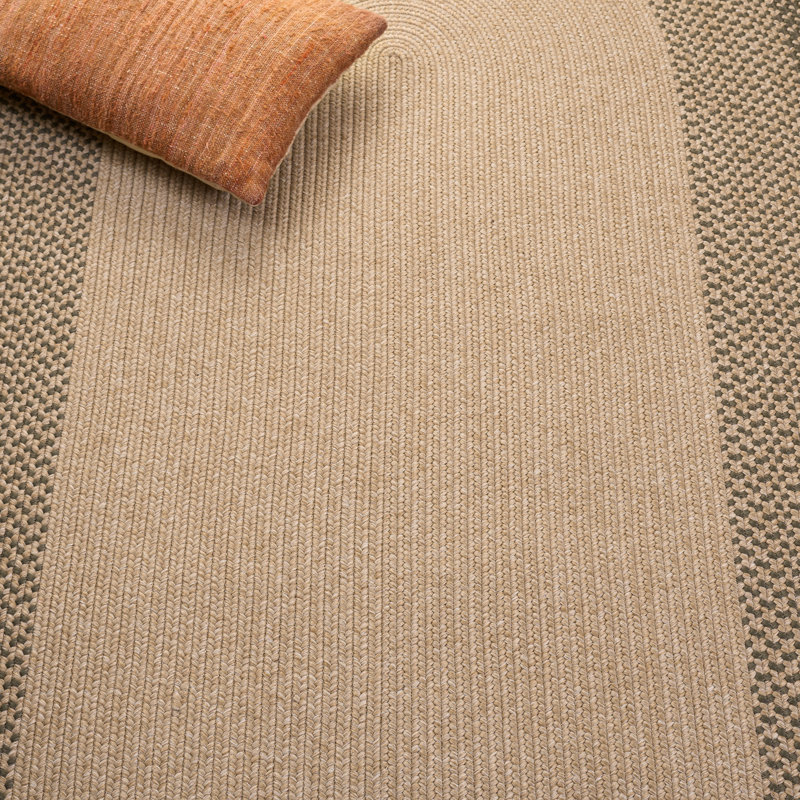 Tapis d'intérieur / extérieur tressé tissé à la main Performance, Ovale 3 pi x 5 pi