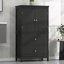 Storage Cabinet with Two Doors, Two Drawers, and Adjustable Shelf-354943782