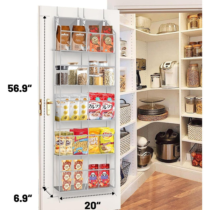 Fabric Wall Organizer with Wall Baskets