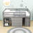 Englas Kids Full Loft Bed with Drawers-275118136