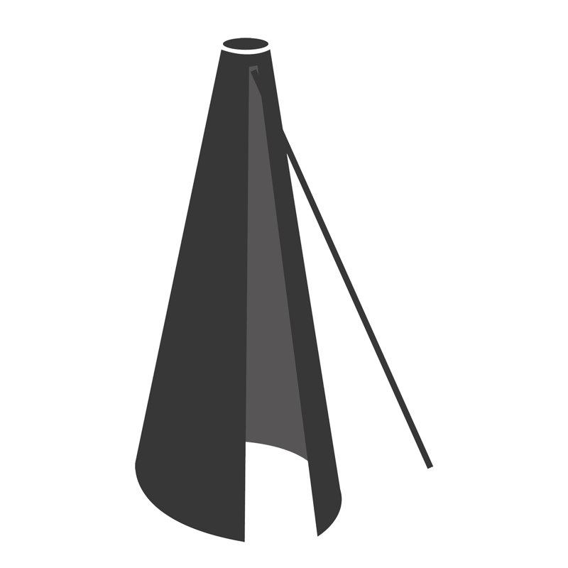 Umbrella Cover with 2 Year Warranty, 86.7" H x 18.9" W x 18.9" D