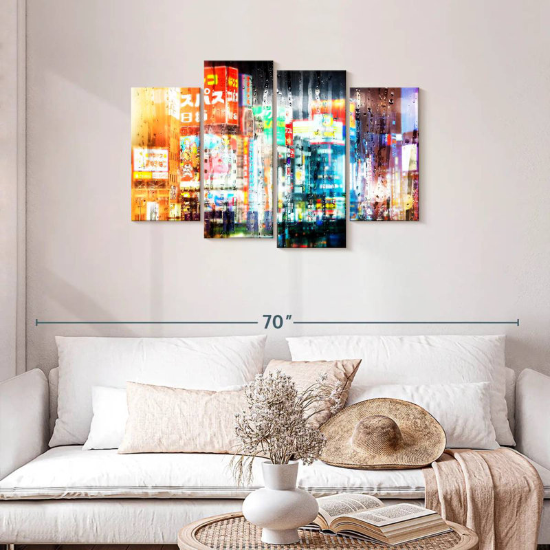 Nicci Tokyo By Night, 27" H x 43" W