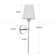 Rechargeable Remote-Control Wall Sconces (2-Pack) — 3-Color Temp + RGB, Wireless, ETL-Certified, Timer, 