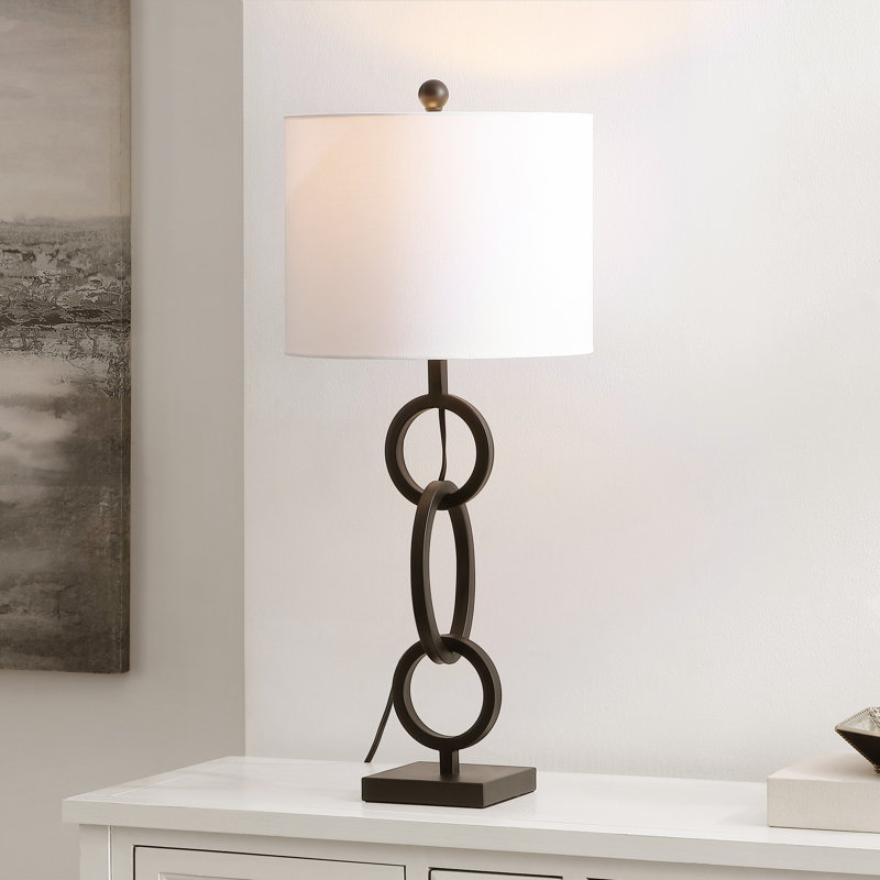 Adirondack Metal Table Lamp, Black