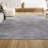 Asaiah Solid Low-Pile Light Gray Rug-1481165174