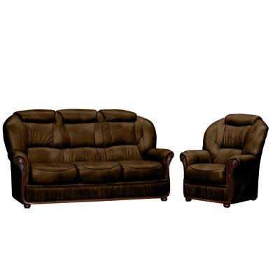 Kirwin 2 - Piece Leather Living Room Set