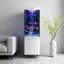 Réservoir d'aquarium vertical avec trop-plein étroit et verre ultra-transparent-1346981786-1346981785
