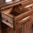 Retro large storage shoe cabinet