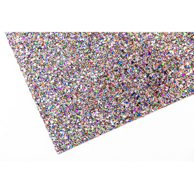 Kaléidoscope - Échantillon de papier peint scintillant véritable (format A6)