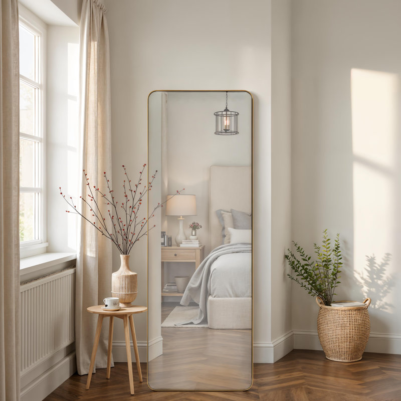 Melrose Gold Floor Mirror
