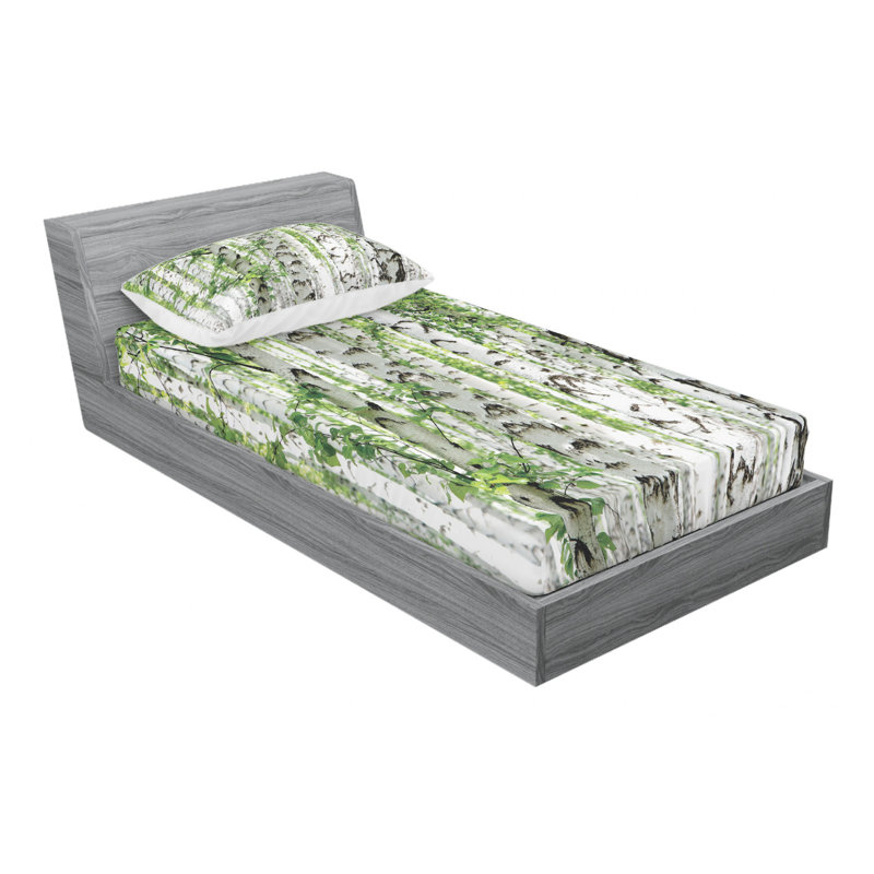 Microfiber Sheet Set, Twin XL Sheet Set with Fitted Sheet