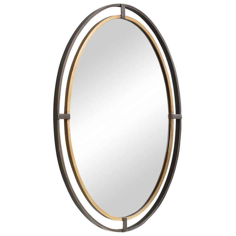 Metal Flat Wall Mirror