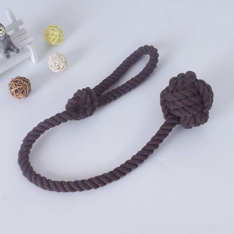 Double Balls Curtain Tiebacks 2 Pack, Walnut