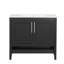 Samanthia 36'' Single Bathroom Vanity with Ceramic Top