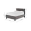 Upholstered Velvet Ottoman Bed-1761238706