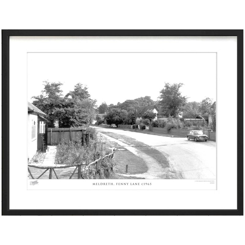 Meldreth, Fenny Lane C1965 by Francis Frith - Single Picture Frame Print, 28cm H x 36cm W x 2.3cm D