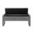 Dark Grey Storage Bench - Versatile For ' Rooms Modern Dorm With Upholstered Student Living-926374584
