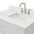Hamlet 36.25'' Single Bathroom Vanity with Carrara Quartz Top-94003745