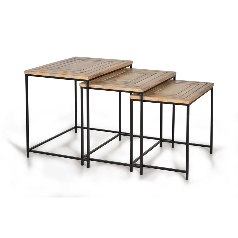 Solid Wood Nesting Tables