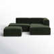 Shonnard 3 - Piece Modular Upholstered Chaise L-Sectional