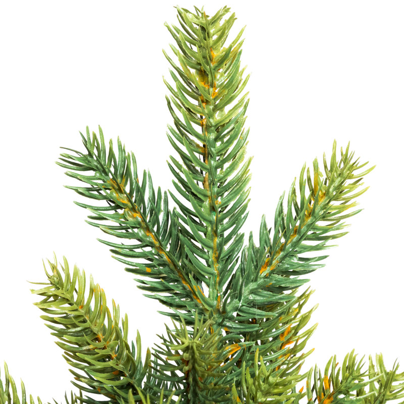 Décoration de Noël 10,5 "pin en base de jute naturelle