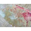Tapis brun / rose noué à la main de conception unique 2 pi x 3 pi Midfrost