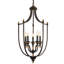 Luminaire suspendu en métal 5 lumières à intensité variable-1177583439