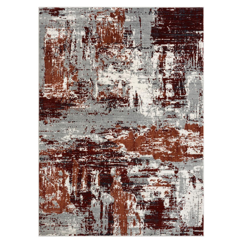 Sharne Abstract Indoor Rug, Rectangle 6'3" x 9'1"