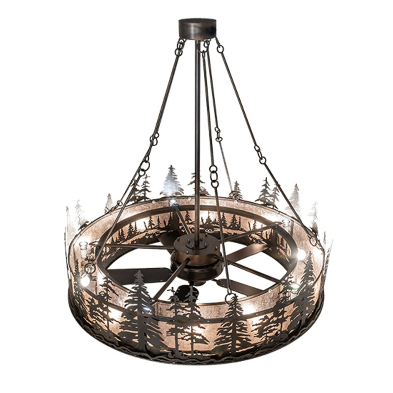 Tall Pines Downrod Ceiling Fan