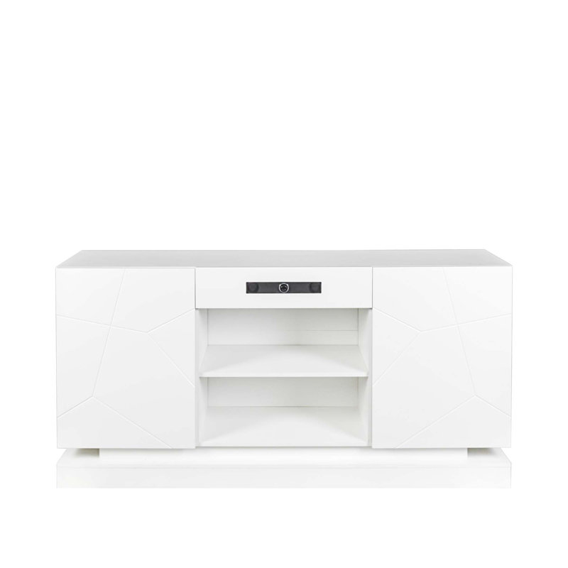 Meuble télé Mikaeli, Blanc