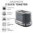 Tower Belle 2-Slice Toaster with 7 Browning Settings, Defrost/Reheat/Cancel, 800 W-60551537