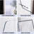 Clear File Organizer Desk Organizer And Storage Bins Holding For Magazines, Binders, Notebooks, Envelopes, Plastic Office Organization And Storage For Desk, 4 Pack