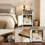 40cm W Manufactured Wood Bedside Table