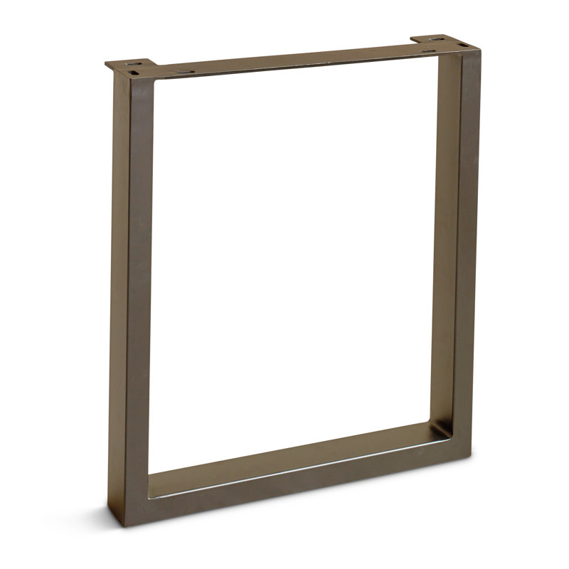 U Dining 28.5" Rectangular Table Base, Brass