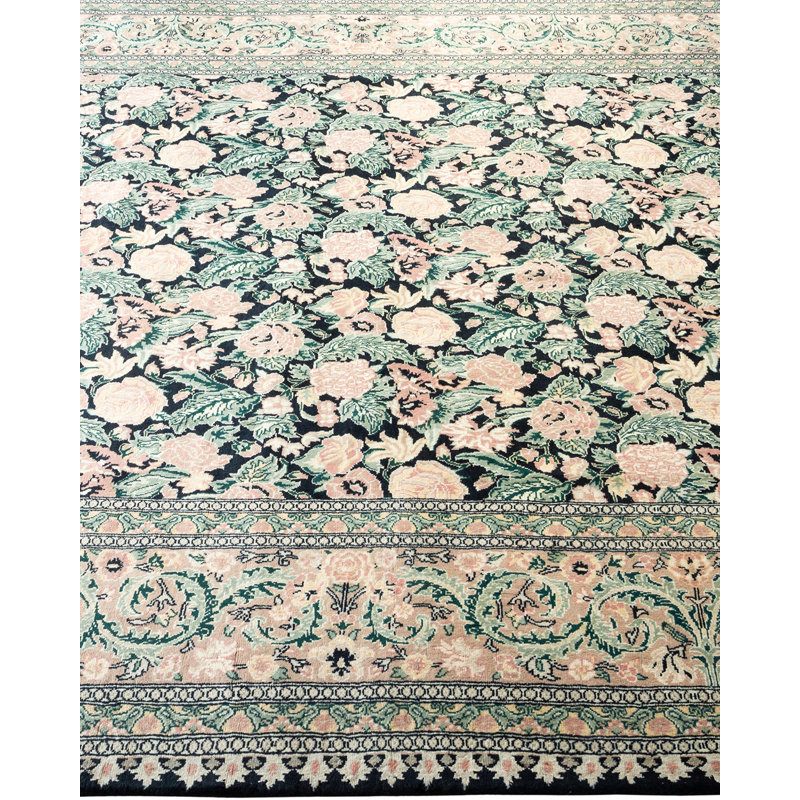 Classic One-of-a-Kind 6' 1" x 9' 5" Hand Knotted Area Rug