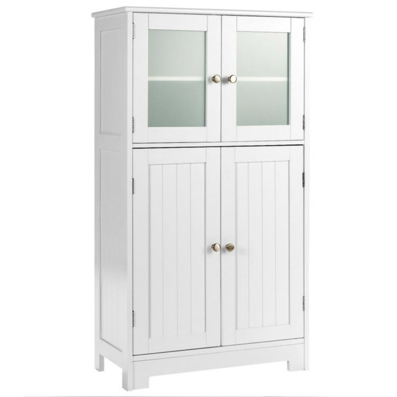 Idalou Bathroom Cabinet, White