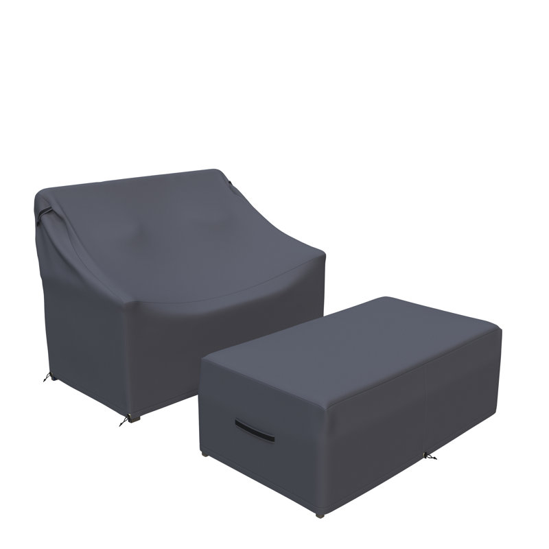Talleysville 66'' Wide Outdoor Conversation Sets Group Seating Sectional Sofa Patio Furniture Covers