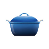 Le Creuset Heritage Stoneware 4.5 Qt Deep Baker with Lid