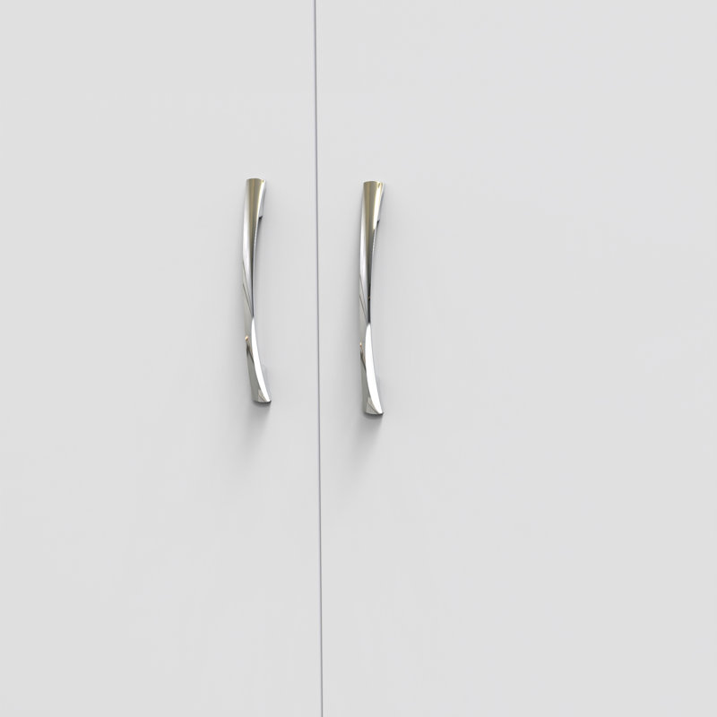 Dekyn Manufactured Wood Wardrobe, White Matt