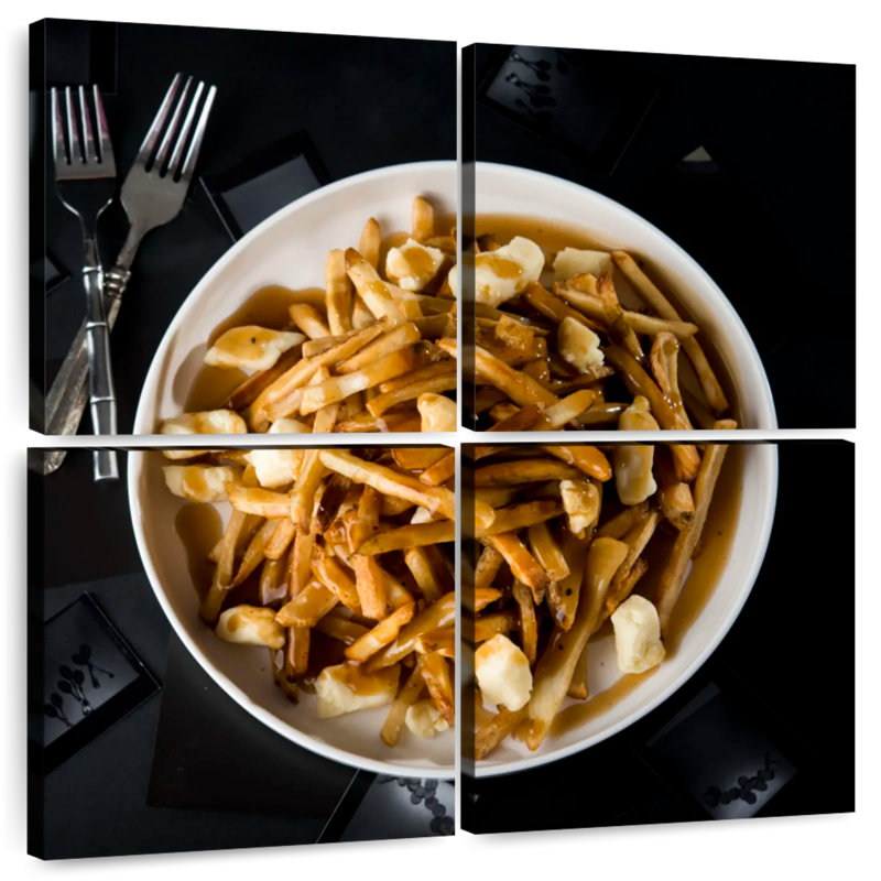 Yarlin Poutine Plate, 32" H x 32" W