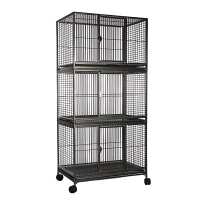 Cage triple 36x24 Platinum par A&E