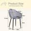 Set Of 4 Chairs - Modern Dining Chair - Vertical Bar Hollow Back Chair - Metal Legs-239463227