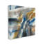 Bleu, gris, jaune, distorsion, forme occupée - peinture-66798134-66798135