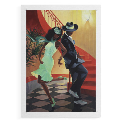 Night Out IV - Impression sur toile seulement - NON-CADRE