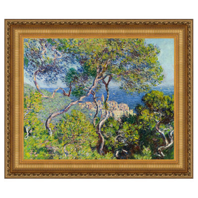 Bordighera, 1884 Framed Print on Canvas